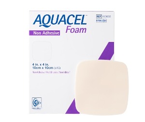 (3) Convatec 아쿠아셀폼 Non Adhesive비접착성 Acuacel Foam #420637 15cmX20cm 5장/팩