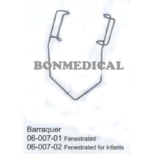 NS BARRAQUER EYE SPECULUM 스펙큐럼 FENESTRATED FOR INFANTS #06-007-02